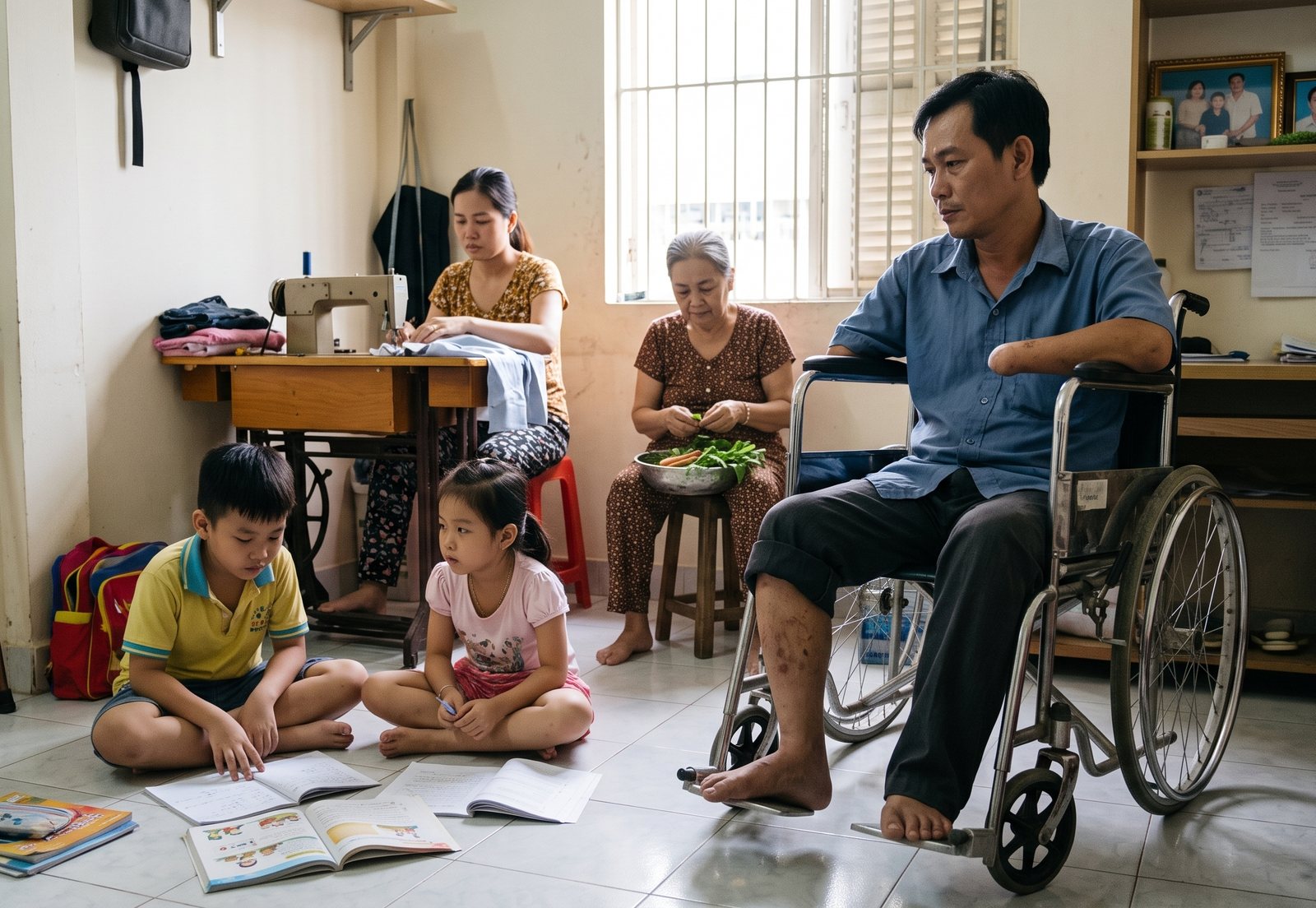 Gia đình có người mất khả năng lao động